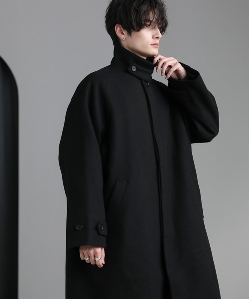 ASTRONOMY ステンカラーコート コート ビッグシルエットスタンドネック