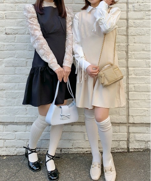 アイボリー リボン付き ノースリーブ ミニワンピース ワンピース ノースリーブリボンミニワンピース : ZOZOTOWN Yahoo!店
