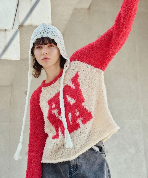 【関税込み】Anna Sui ブラック クロシェ ニットビーニー クロシェニットキャップ – ANNA SUI NYC