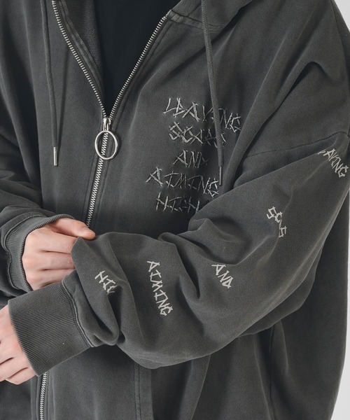 RE730 パーカー 角がかわいいデビルパーカー メンズ レディース