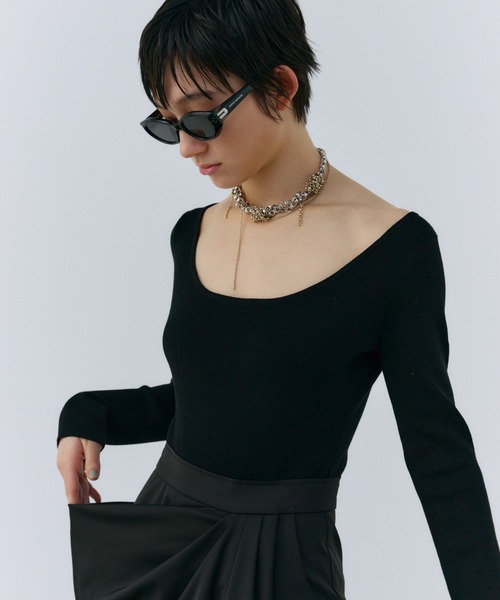 JOSE MOON（ジョゼムーン） ワンピース DOCKING DRAPE DRESS