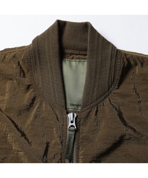 liberaiders MA-1 フライトジャケット Liberaiders ma1 ma-1 QUILTED BOMBER JACKET （リベレイダース