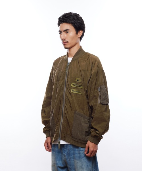 liberaiders MA-1 フライトジャケット Liberaiders ma1 ma-1 QUILTED BOMBER JACKET （リベレイダース