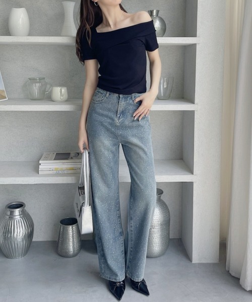 miniministore ジーンズ デニム デニムパンツ キラキラデニム