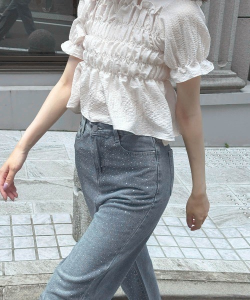 miniministore ジーンズ デニム デニムパンツ キラキラデニム