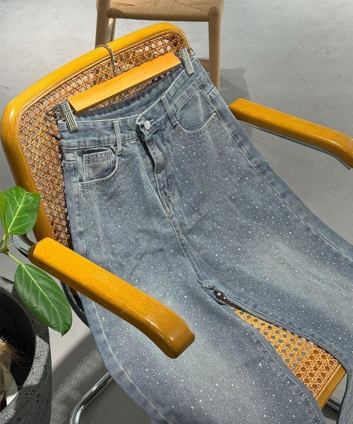 miniministore ジーンズ デニム デニムパンツ キラキラデニム