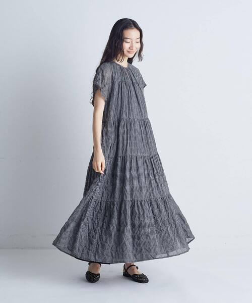 conges payes ADIEU TRISTESSE ワンピース 綿シャーリング