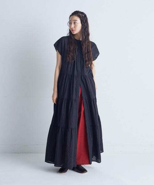 conges payes ADIEU TRISTESSE ワンピース 綿シャーリング