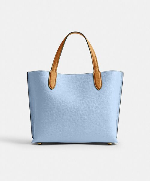 COACH トートバッグ ウィロウ トート 24 カラーブロック ウィズ