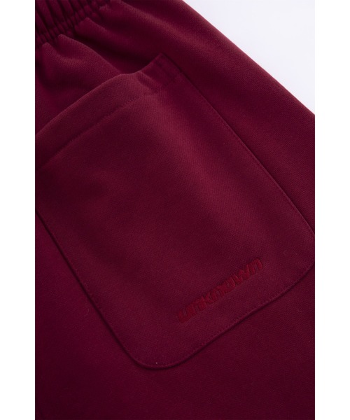 unknown ズボン　パンツ　スウェット　赤 UNKNOWN LONDON スウェットパンツ ジャージ スウェットパンツ