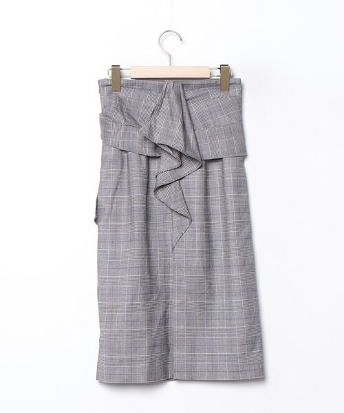 「JUSGLITTY」 タイトスカート 0 グレー レディース_画像2