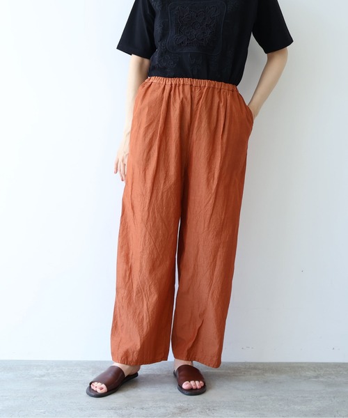 yuni ペチパンツ パンツ コットンキュプラ プロダクトダイ ワイド