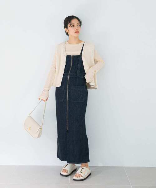 ベスト ジレ le　BELLE EPOQUE COTTON VEST レディース LE ベスト ジレ le BELLE EPOQUE COTTON VEST レディース