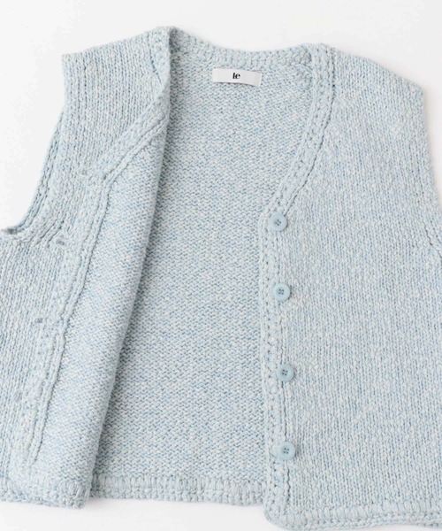 LE ベスト ジレ le BELLE EPOQUE COTTON VEST レディース