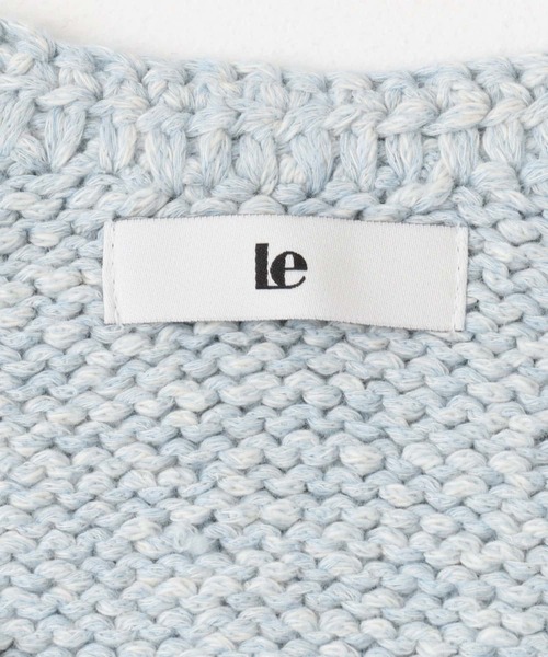 ベスト ジレ le　BELLE EPOQUE COTTON VEST レディース LE ベスト ジレ le BELLE EPOQUE COTTON VEST レディース