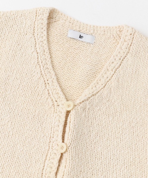 ベスト ジレ le　BELLE EPOQUE COTTON VEST レディース LE ベスト ジレ le BELLE EPOQUE COTTON VEST レディース
