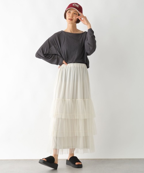 LEPSIM（レプシィム） tシャツ 2WAYネックロンT 286172 レディース