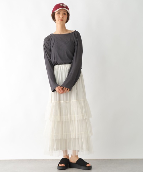LEPSIM（レプシィム） tシャツ 2WAYネックロンT 286172 レディース
