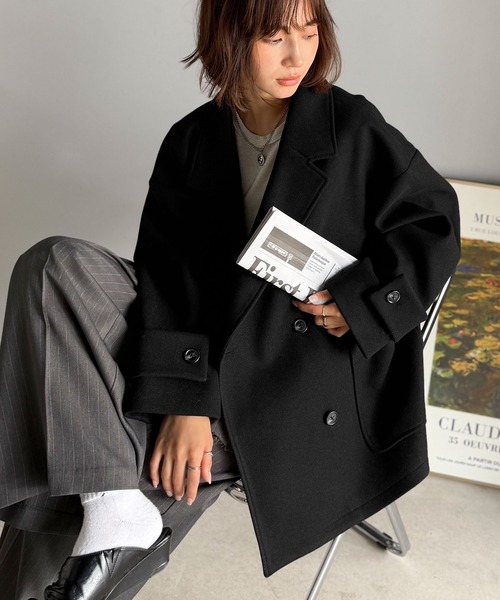 レディースチェスターコート（丈タイプ：ミディアム）｜コート