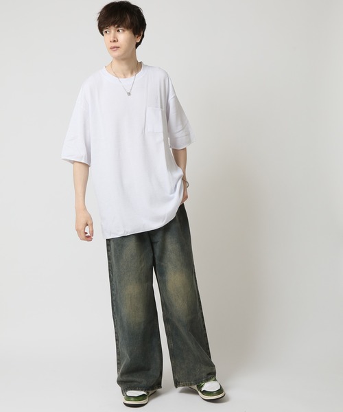 【オーバーサイズ】シュプリーム⭐️アイウェアTシャツ入手困難モデル2XL相当 ARCADE tシャツ サーマル ワッフル オーバーサイズ ポケットT