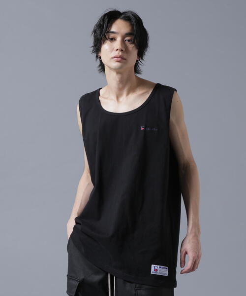タンクトップ ノースリーブ DankeSchon/ダンケシェーン/PIGMENTSPRAY NS STUDS レディース メンズ DANKE SCHON タンクトップ ノースリーブ DankeSchon/ダンケ
