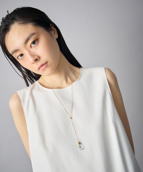 Jouete ネックレス 「ドロップ」 ロング パール レディース