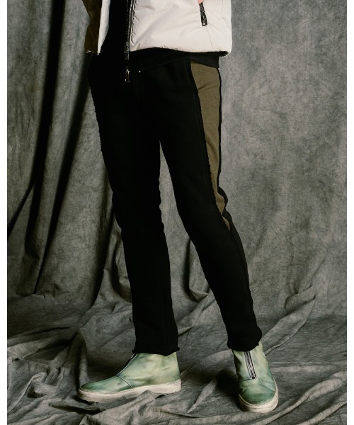 wjk スウェットパンツ ジャージ super urake seam pants メンズ