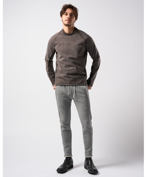 wjk スウェットパンツ ジャージ super urake seam pants メンズ