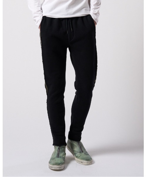 wjk スウェットパンツ ジャージ super urake seam pants メンズ