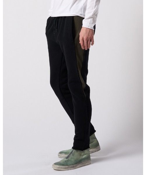 wjk スウェットパンツ ジャージ super urake seam pants メンズ
