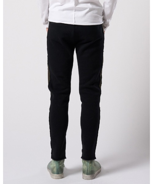 wjk スウェットパンツ ジャージ super urake seam pants メンズ