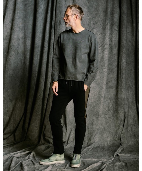 wjk スウェットパンツ ジャージ super urake seam pants メンズ