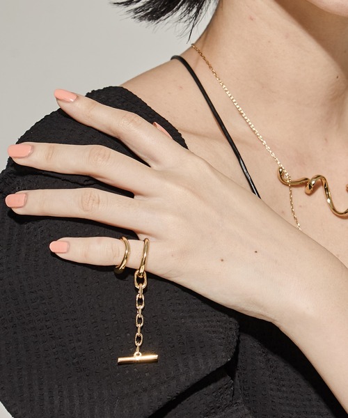 SALE ‼️Maison Soierie☆イヤーカフ Soierie イヤーカフ 「Soierie/ソワリー」Infinity chain cuff