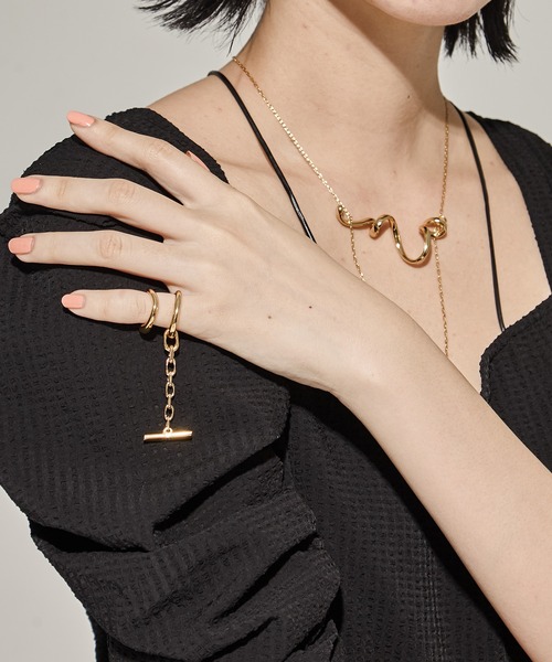 SALE ‼️Maison Soierie☆イヤーカフ Soierie イヤーカフ 「Soierie/ソワリー」Infinity chain cuff