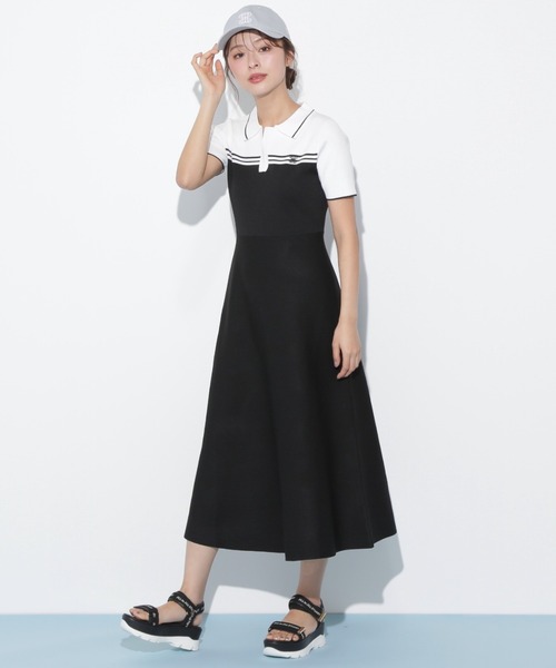 配色切り替えポロシャツワンピース | JILL by JILL STUART（ジル