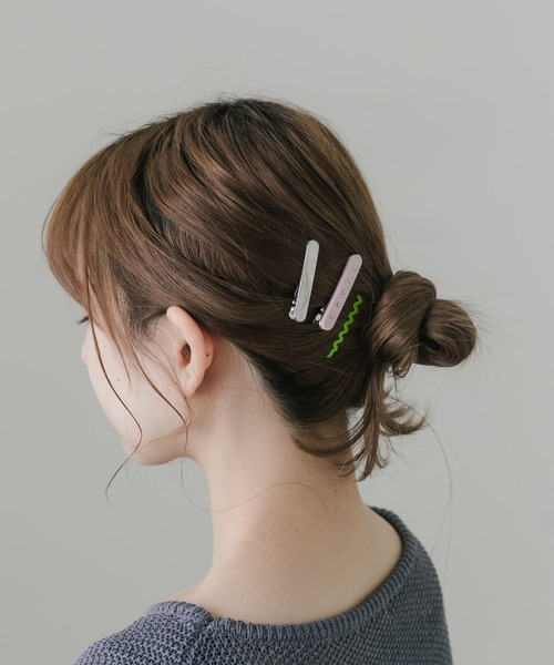 SMELLY ヘアピン カラーマルチ3セットヘアピン : ZOZOTOWN Yahoo