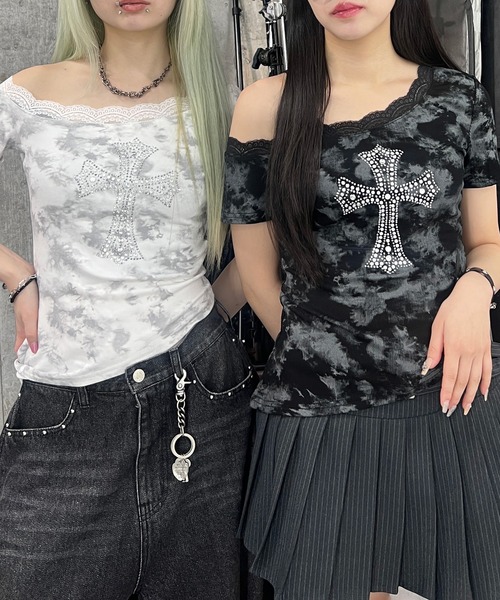 tシャツ オフショルクロスピチT メンズ レディース : ZOZOTOWN Yahoo