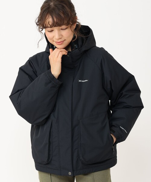 Columbia ブラック ナイロンジャケットと 中綿ジャケット Columbia（コロンビア） 中綿ブルゾン M ブラック レディース