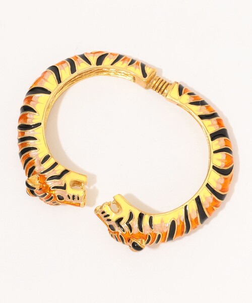バングル Kenneth Jay Lane tiger head ブレスレット レディースの画像