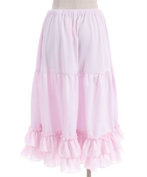 Chalmiere（シャルミエール） ミディフリルペチスカート : ZOZOTOWN