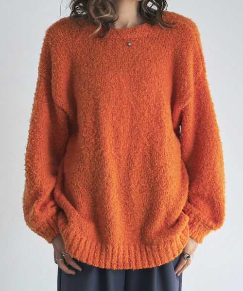 「etoll.」 ニットカーディガン FREE ベージュ レディース_画像3