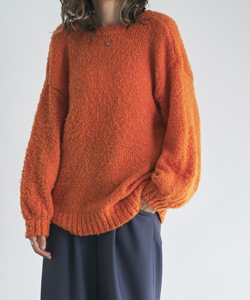 「etoll.」 ニットカーディガン FREE ベージュ レディース_画像8