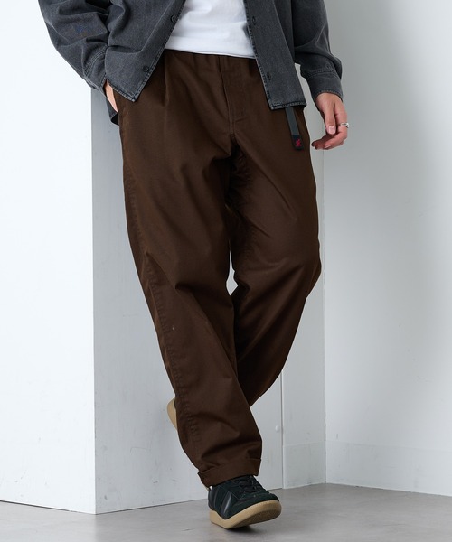 GRAMICCI（グラミチ） パンツ 「GRAMICCI」T/C TWILL TUCK TAPERED
