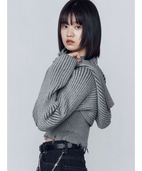 EMODA（エモダ） ニット セーター フードペアニット レディース