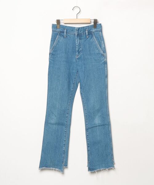 Spick＆Span 「Spick & Span」 加工デニムパンツ 26 ブルー