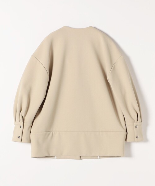 SHIPS any ノーカラーコート コート 「WEB限定」SHIPS any:「洗濯機