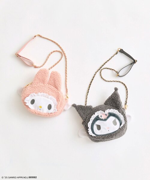 sanrio（サンリオ） ポーチ メロクロフェイスポシェット レディース