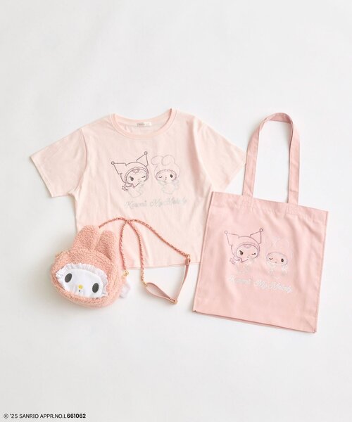 sanrio（サンリオ） ポーチ メロクロフェイスポシェット レディース