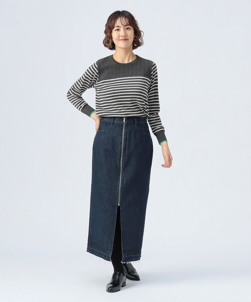 andmary Heart hip denim skirt デニムスカート ANDMARY Heart hip denim skirt M - メルカリ