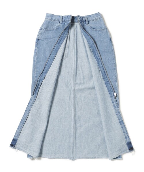 andmary Heart hip denim skirt デニムスカート ANDMARY Heart hip denim skirt M - メルカリ